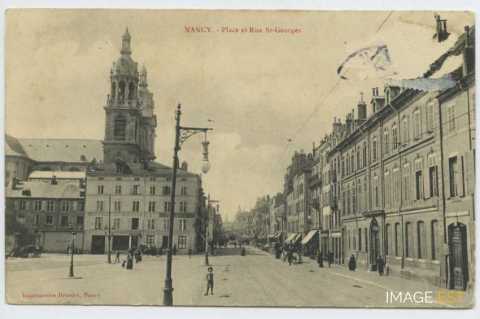 Place et rue Saint-Georges (Nancy)